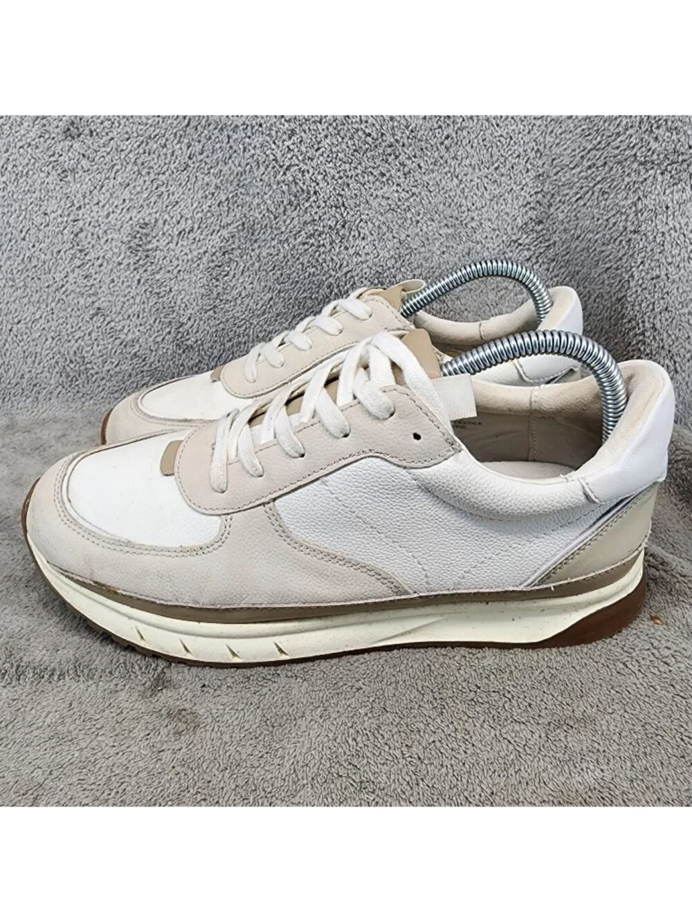 Madewell Shoes Unisex Womens Size 9 Mens Size 7.5 White Leather Sneakers *Read*